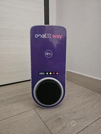 colonnina wall box enel 7.4 Kw per auto elettrica