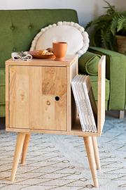 Comodino legno naturale