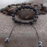 bracciale shamballa ematite