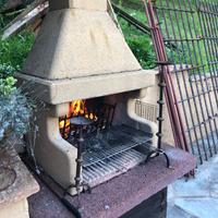 Barbecue in cemento