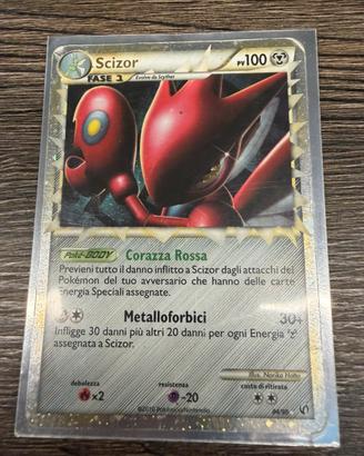 CARTA POKEMON SCIZOR PRIME 84/90 FORZE SCATENATE