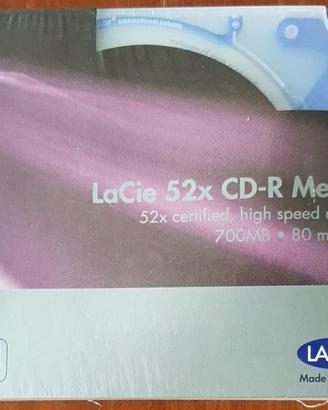 Lacie 52x cd-r media