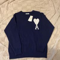 Maglione Ami Paris Blu