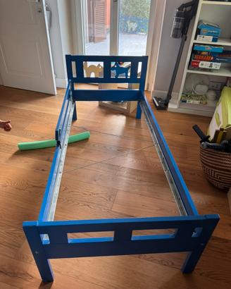 Lettino ikea bimbi + materasso