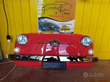 Musetto Fiat 500 rosso fragola