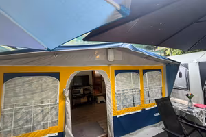 ROULOTTE RIMOR STANZIALE CAMPING PIAN DEI BOSCHI