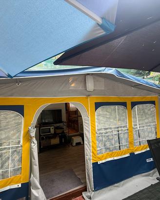 ROULOTTE RIMOR STANZIALE CAMPING PIAN DEI BOSCHI