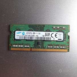 Ram 4gb Samsung 12800s ddr3l sodimm