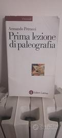 -"Prima lezione di paleografia", Petrucci