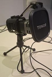 Microfono USB TONOR con treppiede
