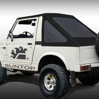 Capote Fastback Suzuki Samurai SJ Suntop - Nera