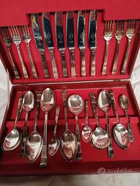 Servizio da 6 Sheffield Silver Plate 