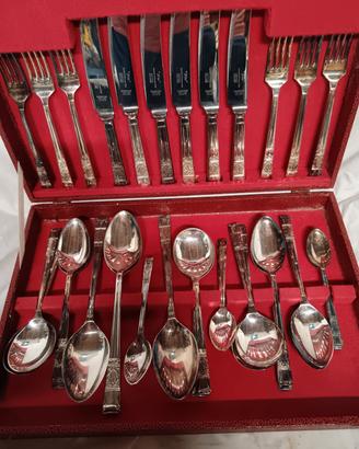 Servizio da 6 Sheffield Silver Plate 