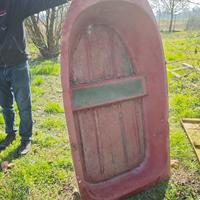 piccola barca in vetroresina