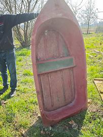 piccola barca in vetroresina