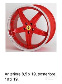 Cerchioni Ferrari da 19