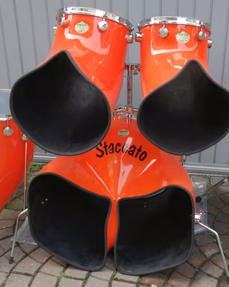 Batteria Staccato Drums Voyager 6 Vintage '70 Rara