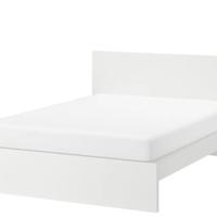 Letto ikea Malm 200x160 e materasso pirelli 
