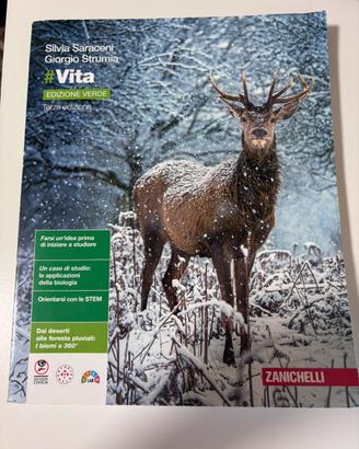 libro scolastico di biologia vita edizione verde