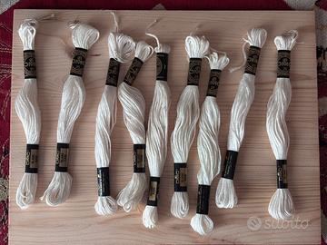 Cordonet DMC  bianco 20 Grammi Filo Uncinetto
