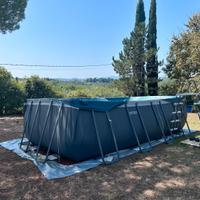 Piscina Intex fuori terra -  usata un mese solo