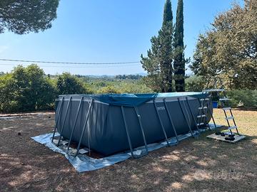 Piscina Intex fuori terra -  usata un mese solo