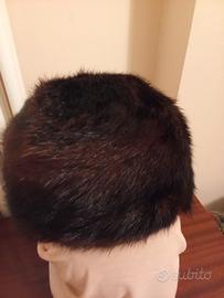 basco in pelliccia visone