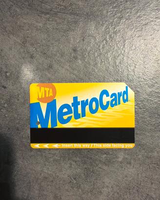 Metro Card New York