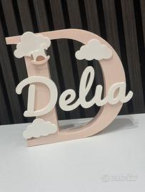 Nome personalizzato in 3D