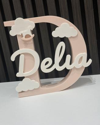 Nome personalizzato in 3D