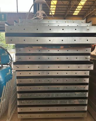 Pannelli laterali in acciaio zincato per piscina