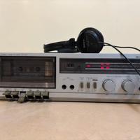 Sharp stereo cassette deck rt-100