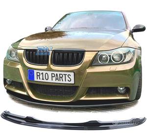 SPOILER LIP BMW E90 E91 05-08 PACK M NERO LUCIDO