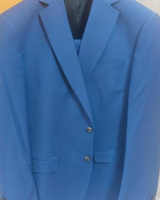 vestito completo celeste 
