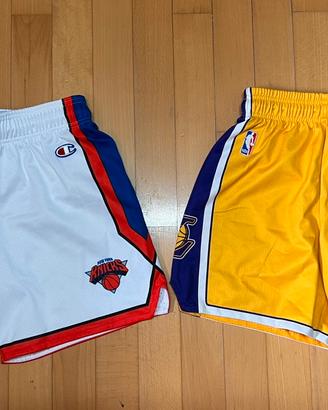 LAKERS KNICKS PANTALONCINI DA BASKET S - XL
