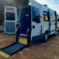 Renault Master 9 posti 4 carrozzine trasporto disa