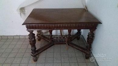 Tavolo legno antico primi del 900