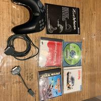 Gamepad Sidewinder Microsoft e giochi pc