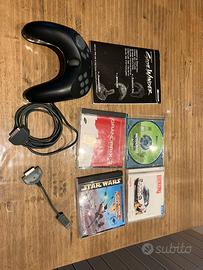 Gamepad Sidewinder Microsoft e giochi pc