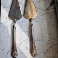 Set di Palette per Torte Silverplated