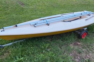 Deriva Laser con carrello alaggio