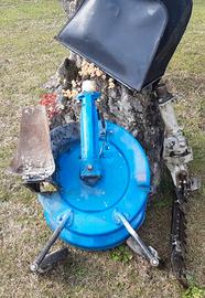 Piatto rotante tagliaerba + barra falciante