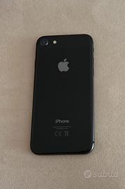 IPhone 8  64gb nero  con caricatore USB +cover
