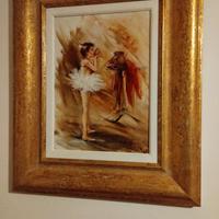 Quadro di Enrica Rosso 22x32 "Ballerina"