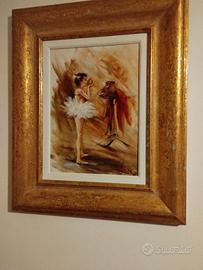 Quadro di Enrica Rosso 22x32 "Ballerina"