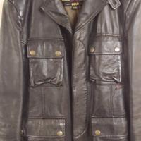 Belstaff Gold Giacca Pelle Tg.50