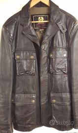 Belstaff Gold Giacca Pelle Tg.50