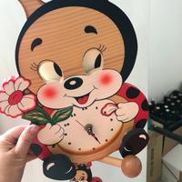 Orologio pendolo coccinella