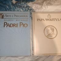  2 libri Padre Pio e Papa Wojtyla 