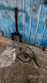 Forcella e impianto frenante Zip